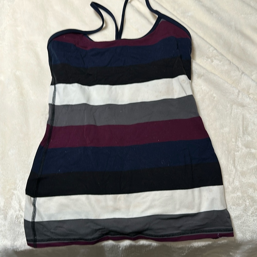 Lululemon tank with sports bra built in
